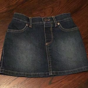 Denim Skort